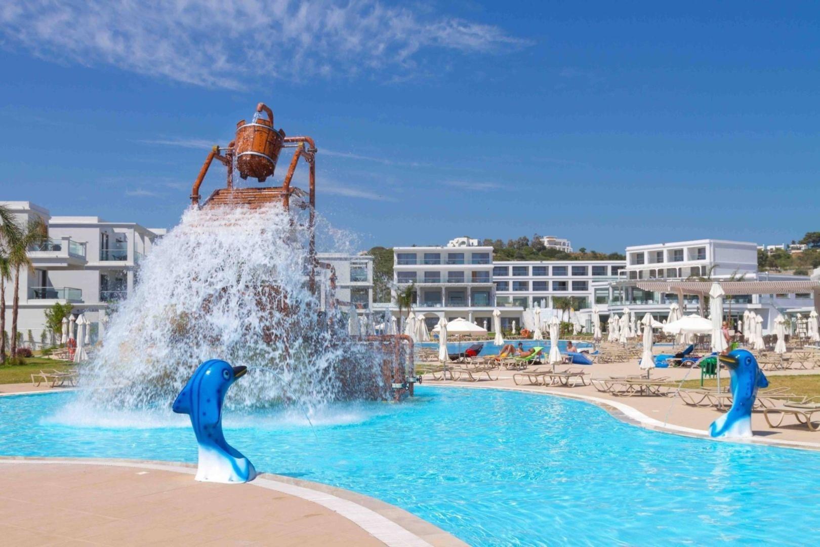 Asterias Beach Resort Afantou Exterior foto