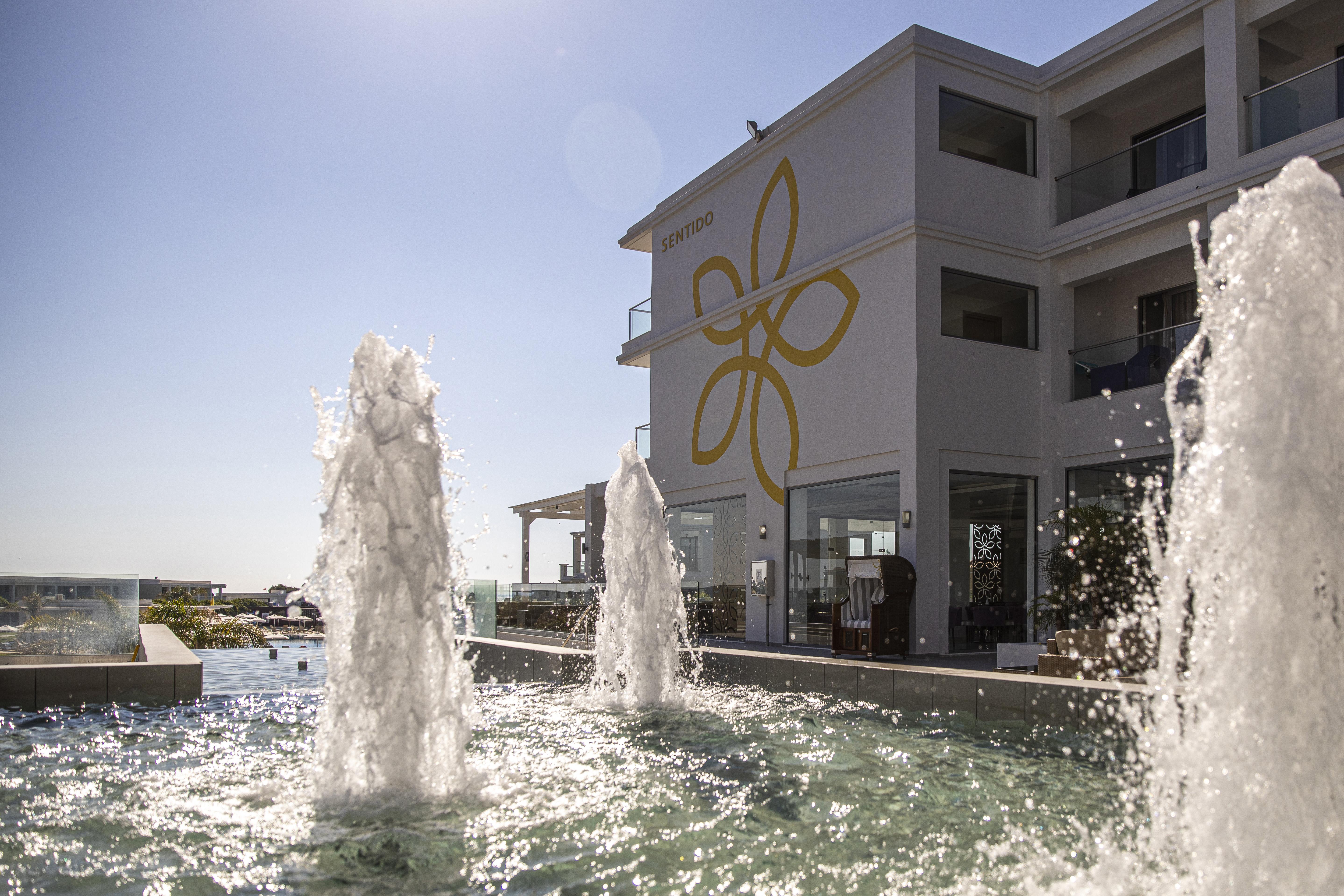 Asterias Beach Resort Afantou Exterior foto